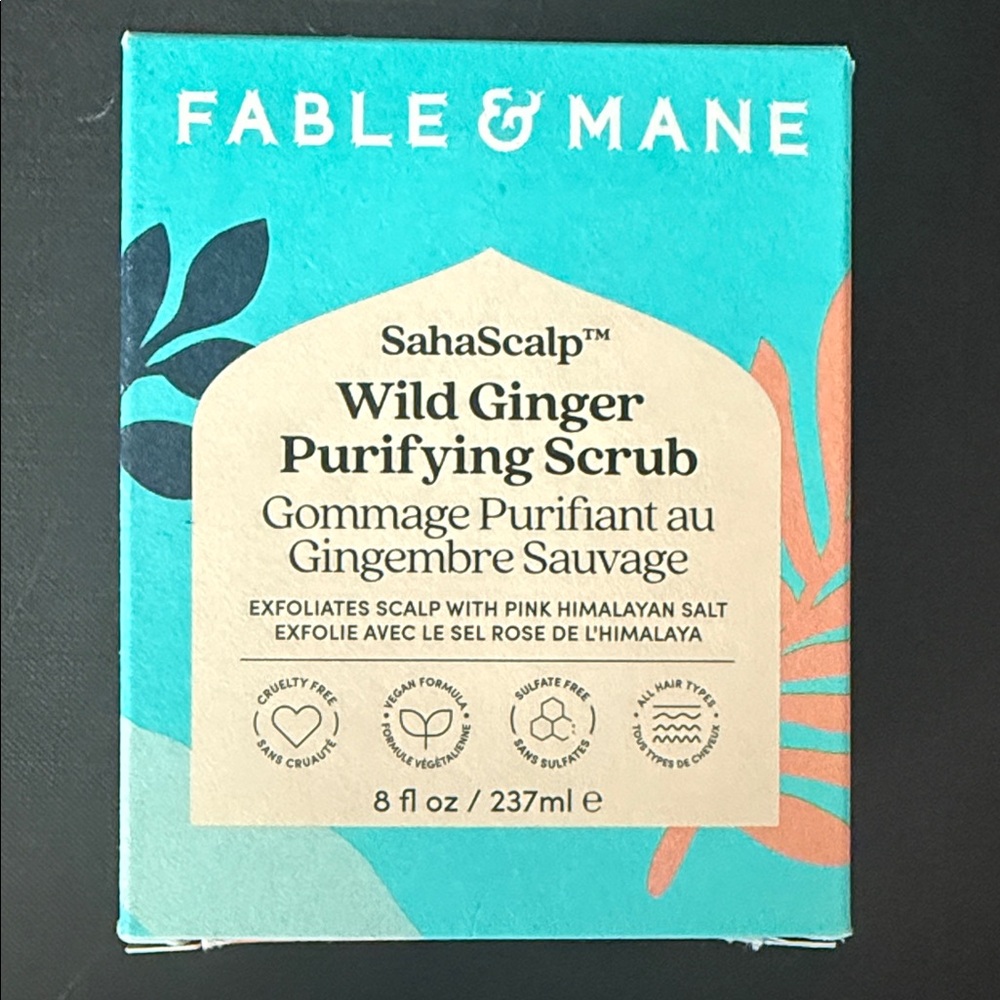 Fable & Mane Wild Ginger Purifying Scrub